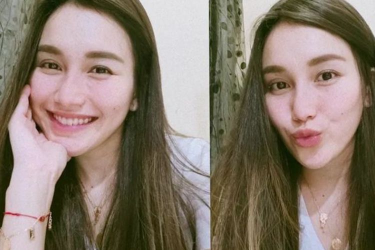 Ekspresi Ayu Ting Ting Pamer Rambut Panjang Bikin Salfok, Dipuji Kayak Gadis Korea