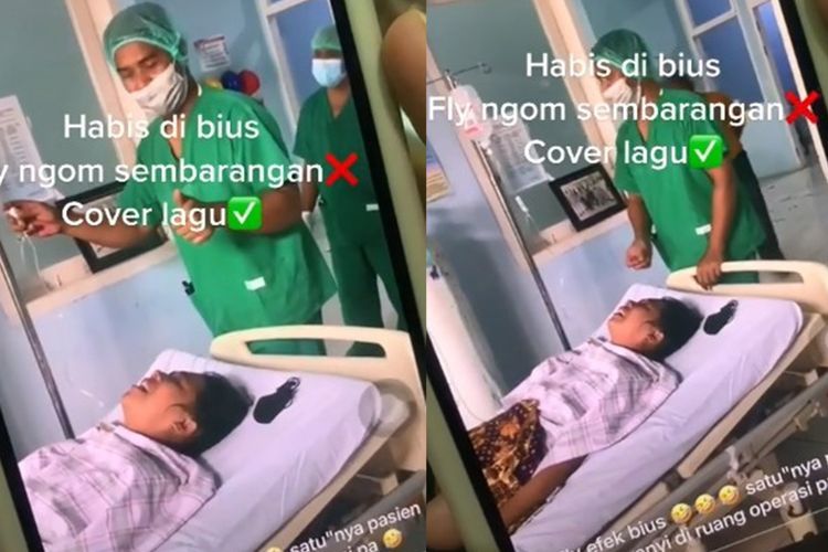 Viral Momen Pasien Nyanyi Lagu Celine Dion saat Dibius untuk Operasi, Didukung Perawatnya