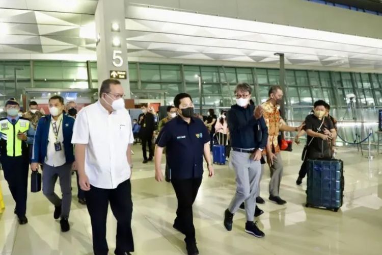 Terbang Perdana Jakarta – Jogja, Erick Thohir: Pelita Air Konsepnya Kekinian