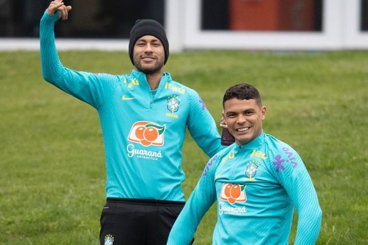 Thiago Silva Ajak Neymar Gabung ke Chelsea, Mau Tinggalkan PSG?
