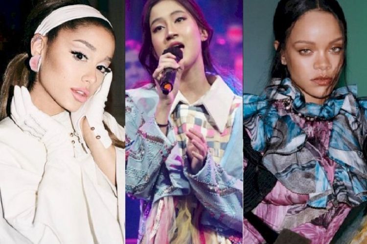 Sebelum Keisya, Ariana Grande dan Rihanna Juga Gagal Nyanyi Not Tinggi di Lagunya 
