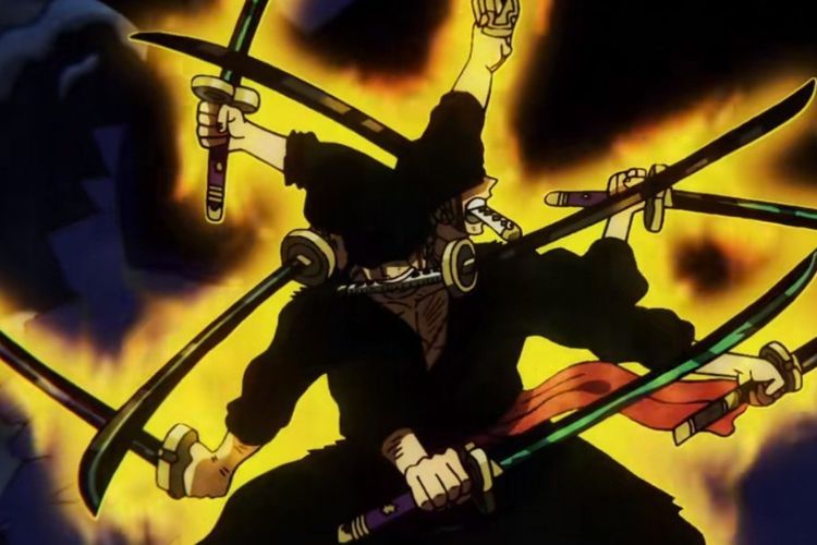 One Piece Episode 1027 Trending: Mode Serius Zoro Berhasil Melukai Kaido, Ada Jurus Baru