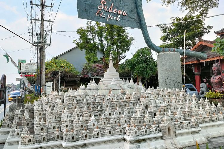 Ditemukan Candi Borobudur Versi Mini, Terbuat dari Kumpulan Lava Erupsi Gunung Merapi 