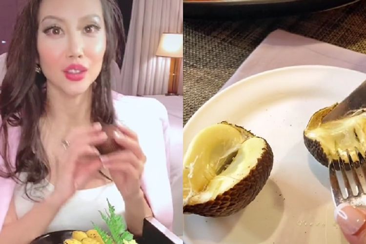 Bagikan Cara Kupas Salak Tetap 'Slay' Pakai Garpu dan Pisau, Chef Vindy Lee Bikin Greget!