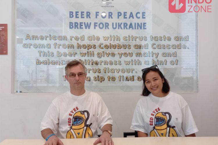 Dubes Ukraina Ajak Masyarakat Indonesia Beli Bir Sambil Donasi Lewat 'Brew for Ukraine'