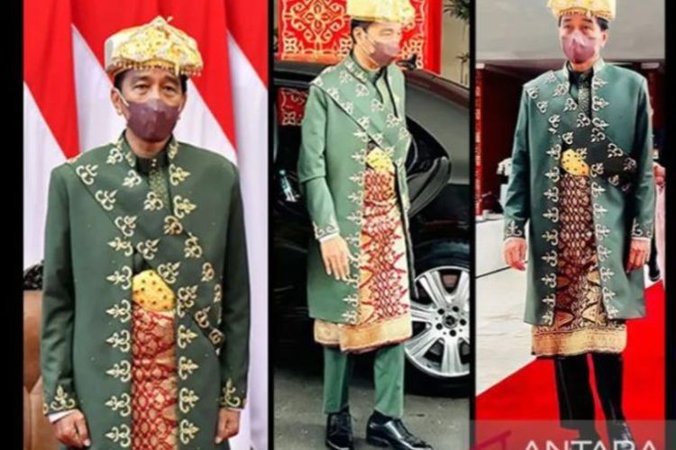 Padu Padan Warna Baju Paksian Jokowi Mengandung Filosofi Kesejukan, Harapan, Pertumbuhan