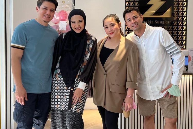 Raffi Ahmad Ngakak Irwansyah Mati Kutu Salting Ketemu Acha Septriasa, Curi-curi Pandang