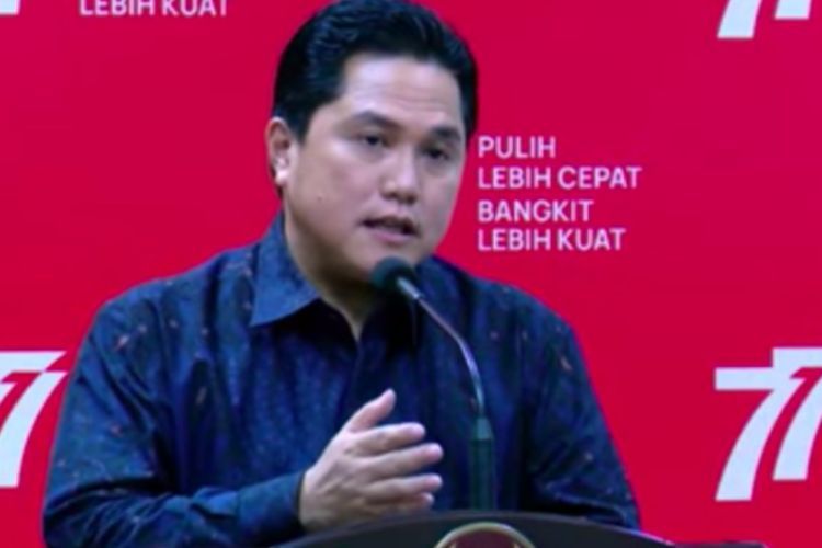 Akhir Tahun Garuda Punya 160 Unit, Erick Thohir: Kita Harap Perbaiki Harga Tiket Nasional