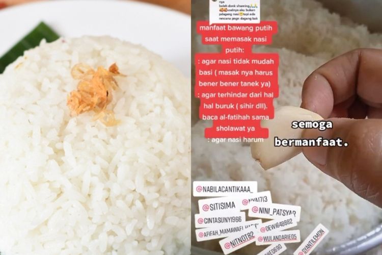 Rahasia Pemilik Warung saat Memasak Nasi, Pakai Bawang Putih Biar Terhindar dari Sihir!
