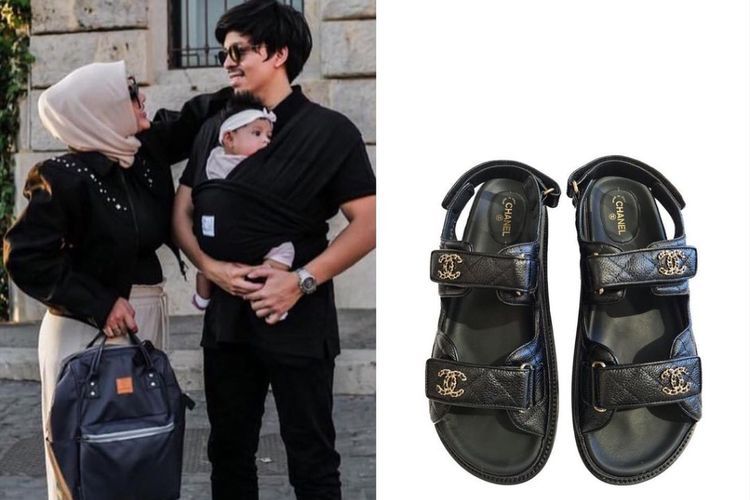 Netizen Sesak Napas Pantau Harga Sandal Puluhan Juta Aurel buat Jalan-Mesra Bareng Atta