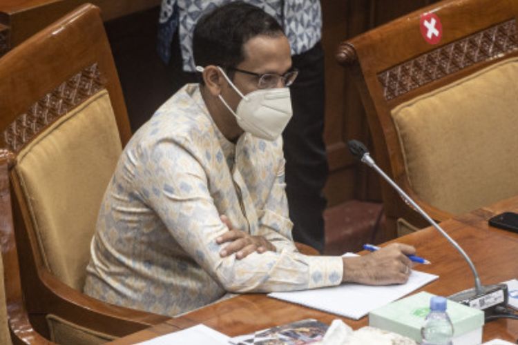 Tak Bisa Hadir Rapat Bersama DPR, Nadiem Makarim Positif Covid-19