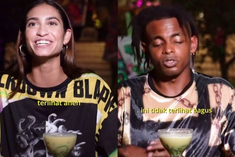 Sesumbar, Bule Ini Terkesima saat Nyobain Minum Es Cendol, Semula Sebut Menjijikan
