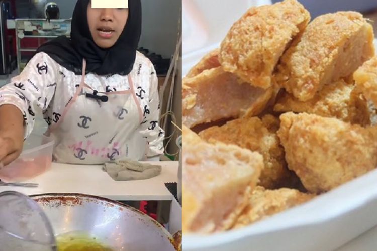 Viral Wanita Muslim Jualan Bakso Goreng Babi, Netizen Iba: Saking Susahnya Nyari Kerja