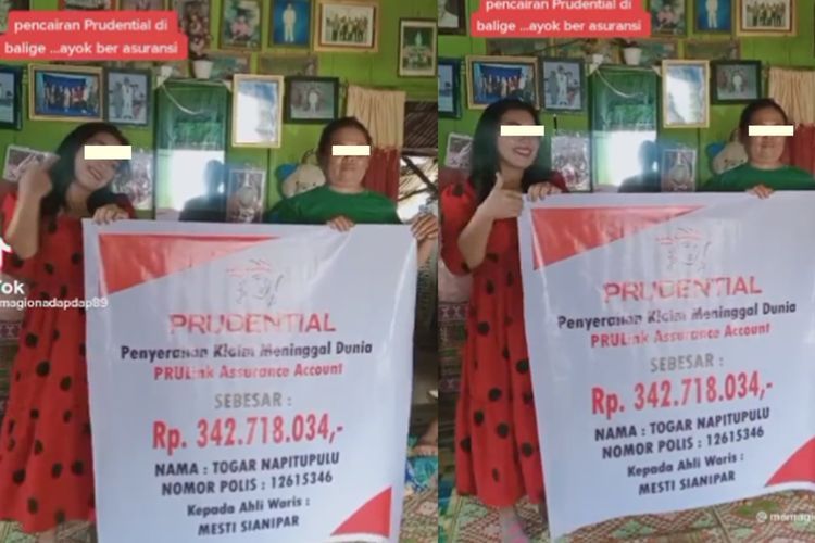 Miris! Wanita Ini Ajak Keluarga Pasien Meninggal Joget TikTok saat Berikan Uang Asuransi