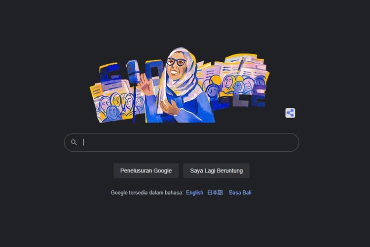 Google Doodle Tampilkan Pahlawan Indonesia Rasuna Said: Selamat Ulang Tahun!