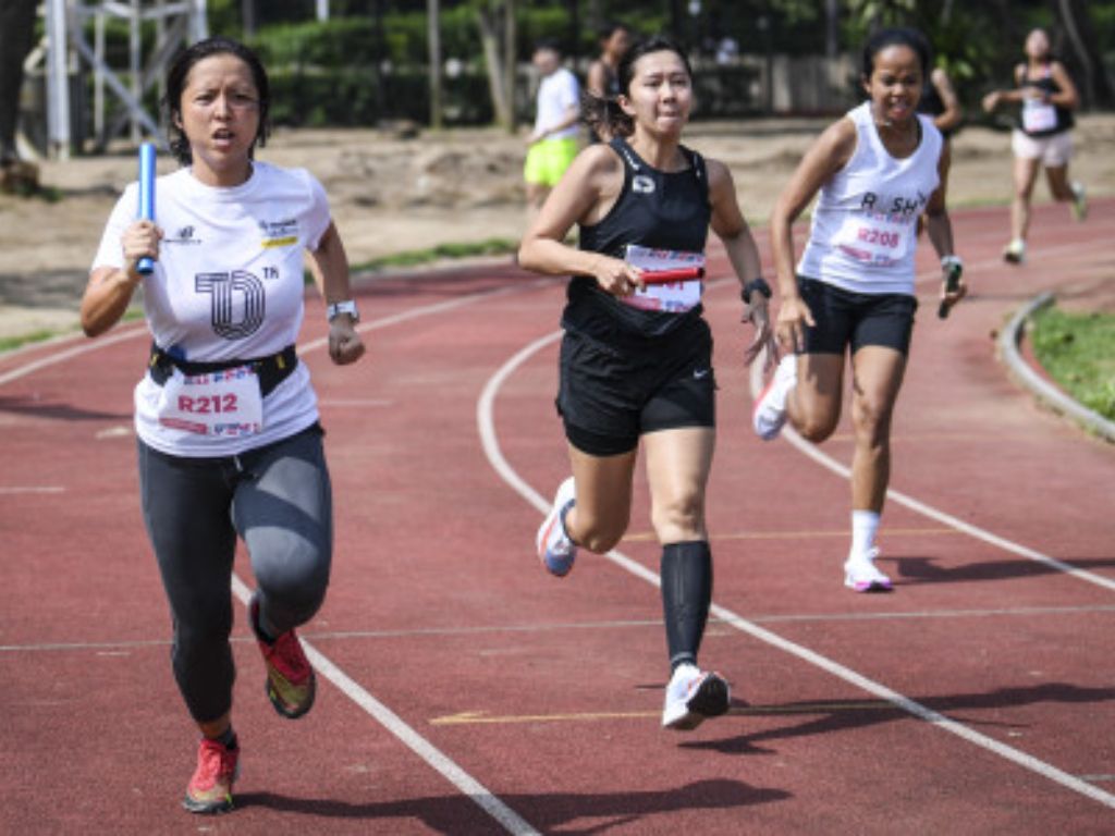 Mengapa Titik Start Atlet Estafet atau Pelari Sprint Tidak Sejajar? Ini Alasannya!