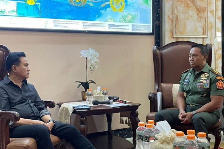 Panglima TNI Curhat ke Yusril soal Sengketa Tanah dengan Warga