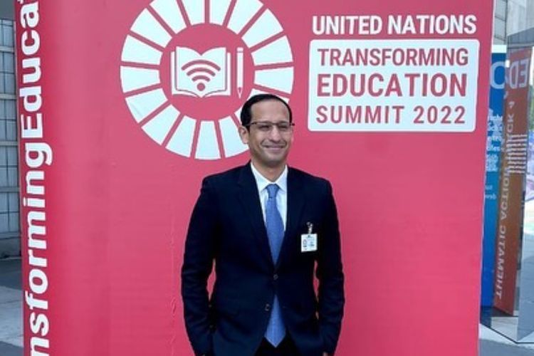 Nadiem Makarim Jabarkan Teknologi Pendidikan Indonesia di Markas PBB: Kami Buat Super App