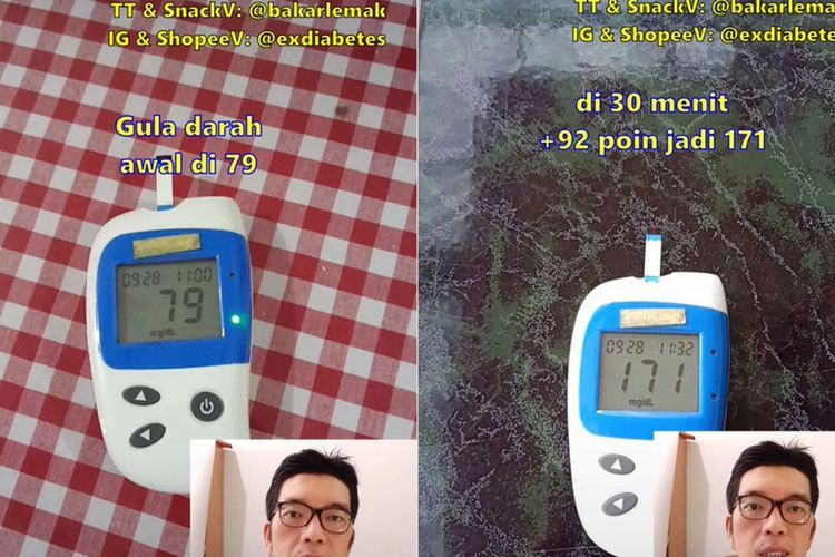 Gula Darah Pria Ini Naik Drastis Usai Konsumsi Es Minuman Manis Kekinian