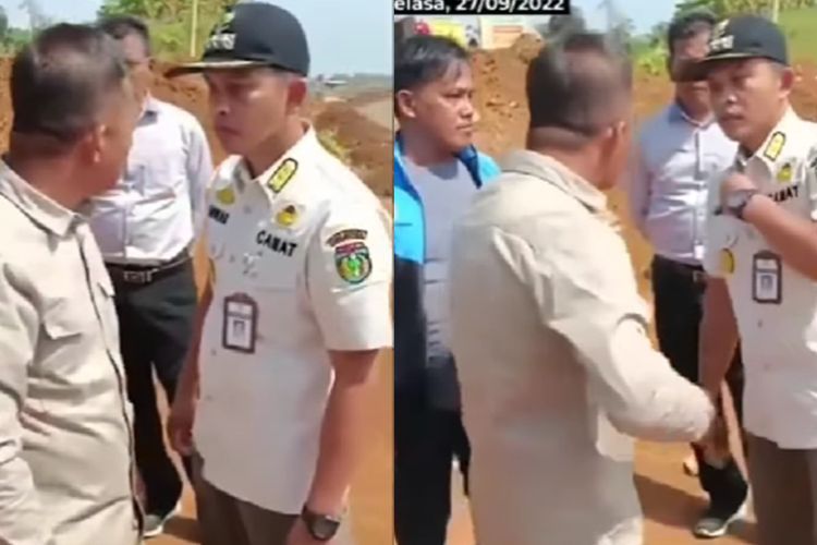 Viral Video Camat Kembang Jepara Cekcok dengan Warga, Nyaris Buka Baju Tantang Adu Jotos