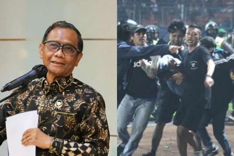 Soal Tragedi Kanjuruhan, Mahfud MD: Ini Bukan Kericuhan Antarsuporter