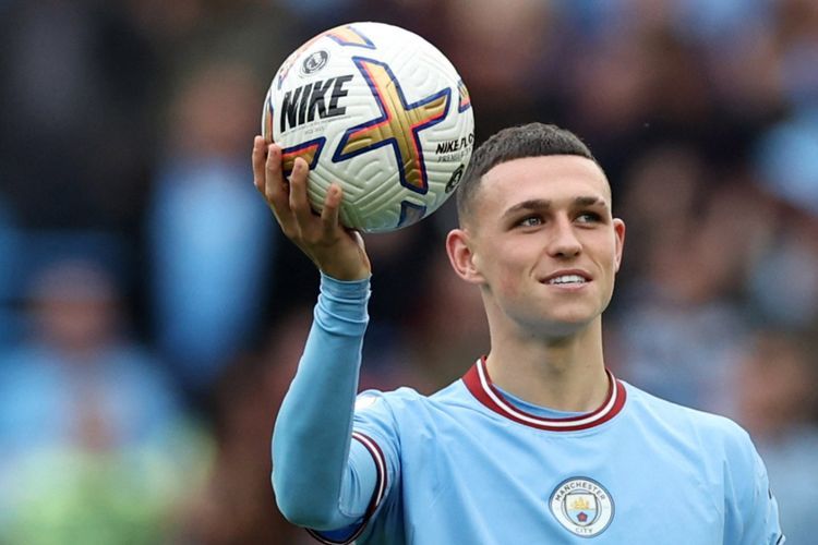 Cetak Hattrick di Derby Manchester, Phil Foden Pecahkan Rekor Lionel Messi