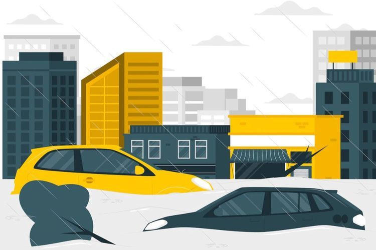 4 Bahaya jika Paksa Mobil Terjang Banjir