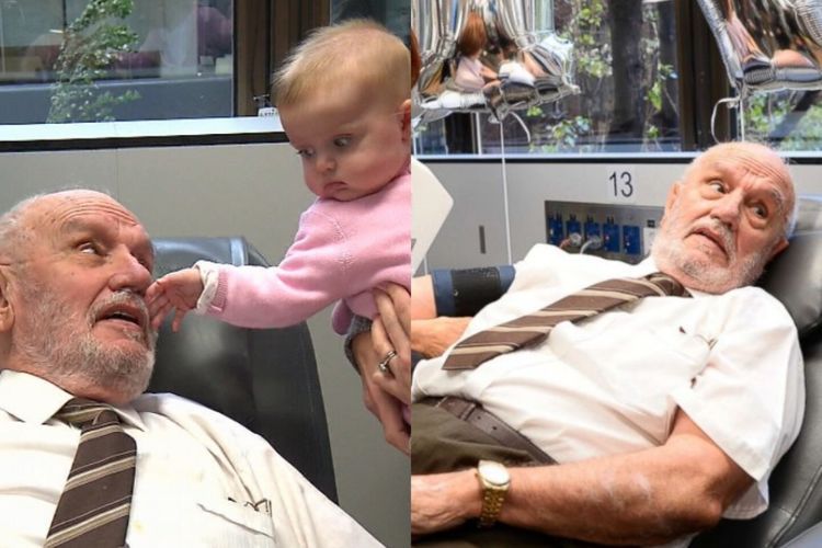 Kisah James Horrison yang Selamatkan 2,4 Juta Bayi yang Mengidap Penyakit Rhesus Darah