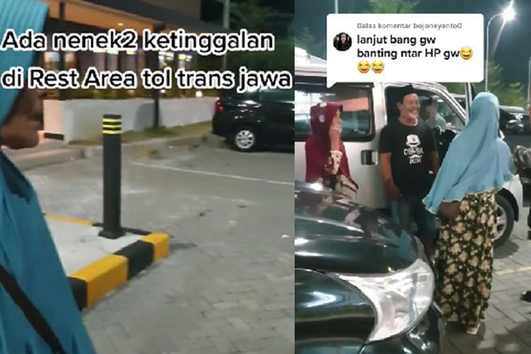 Permisi ke Toilet, Nenek Ini Panik Ngira Ditinggal Keluarga, Padahal Mobil Pindah Parkir