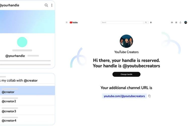 YouTube Rilis Fitur Baru Bernama Handle, Apa Kegunaannya?