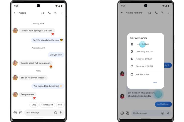 Google Message Punya Sederet Fitur Baru, Siap Saingi iMessage Milik Apple!