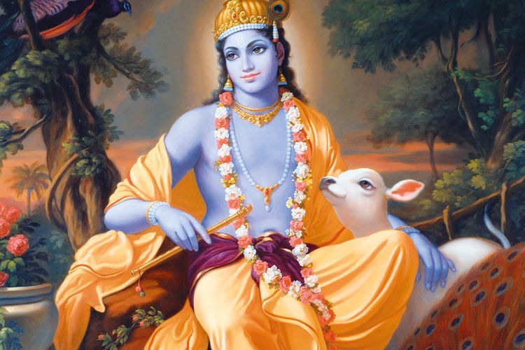 Legenda Kulit Biru Dewa Krishna, Konon karena Susu Beracun yang Diberikan Setan 
