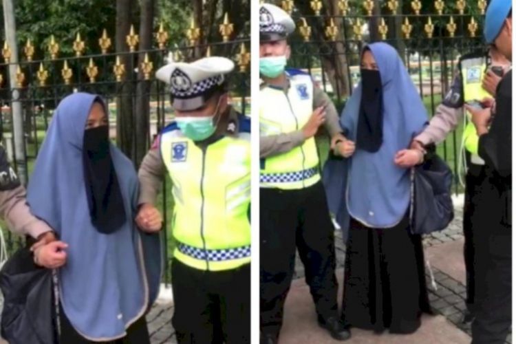 Usut Identitas Wanita Bercadar Bawa Senpi Terobos Istana, Polisi Pakai Face Recognition