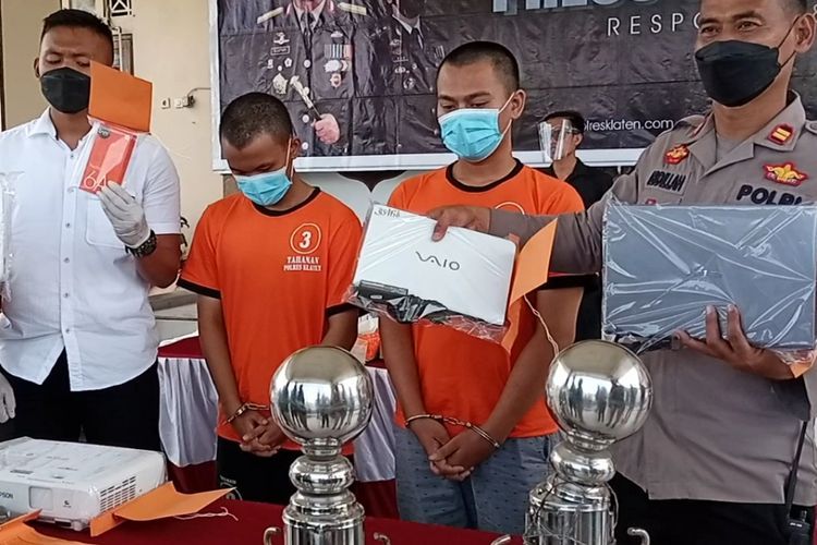Duh! Pemuda Nekat Bobol Sekolah Curi Laptop dan Uang Infaq, Gegara Kecanduan Game Online
