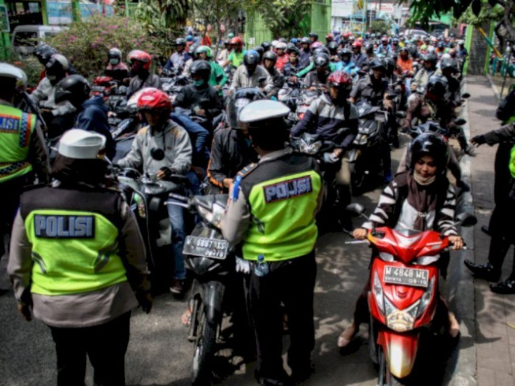 30.159 Pelanggar Ditilang Selama 11 Hari Operasi Patuh di Indonesia, Tak Pakai Helm Paling Banyak!