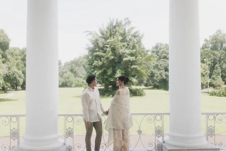 Prewedding dengan Kaesang di Istana Bogor, Erina Gudono: Ayo Senyum Santai