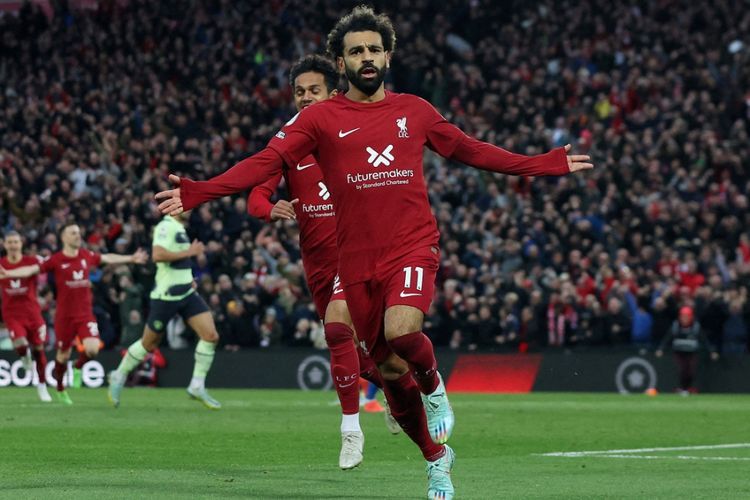 Makin Gacor! Salah Ungguli Mbappe dan Haaland di Daftar Top Skor Liga Champion 2022/2023