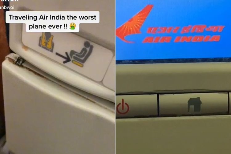 Bayar Rp16 Juta Naik Air India, Penumpang Ini Syok Lihat Kondisi Pesawatnya