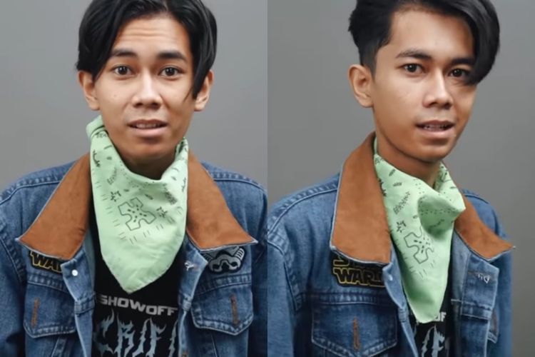Bikin Heboh! Gaya Alif Dilan KW Potong Cepmek di Barbershop, Rawr
