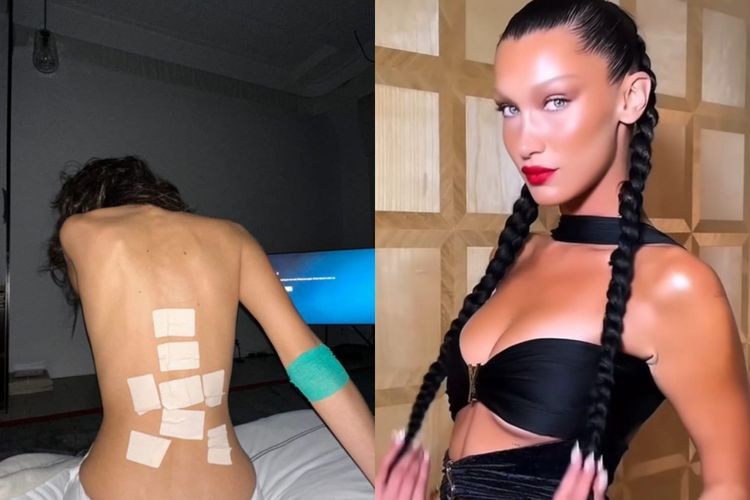 Bella Hadid Pamer Foto Koyoan, Netizen: Ternyata Sesama Jompo
