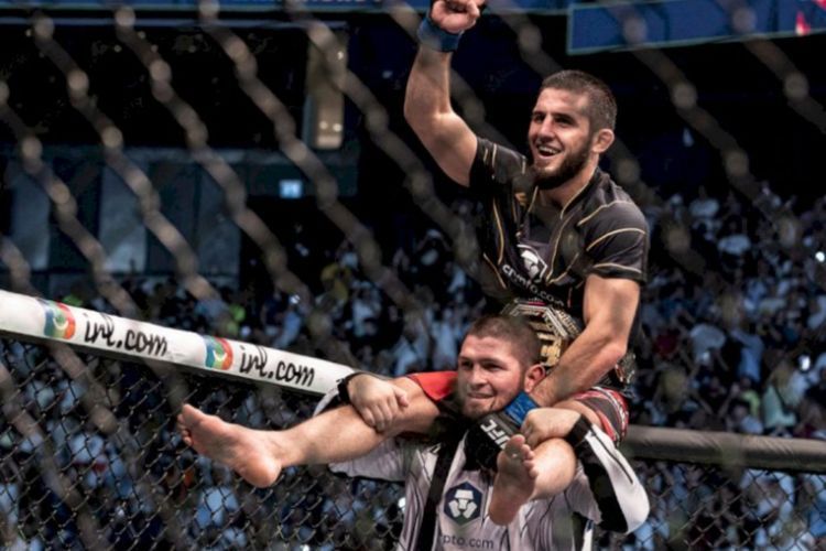 Islam Makhachev Dapat Pesan Khusus dari Khabib Nurmagomedov Usai Juara UFC, Apa Itu?