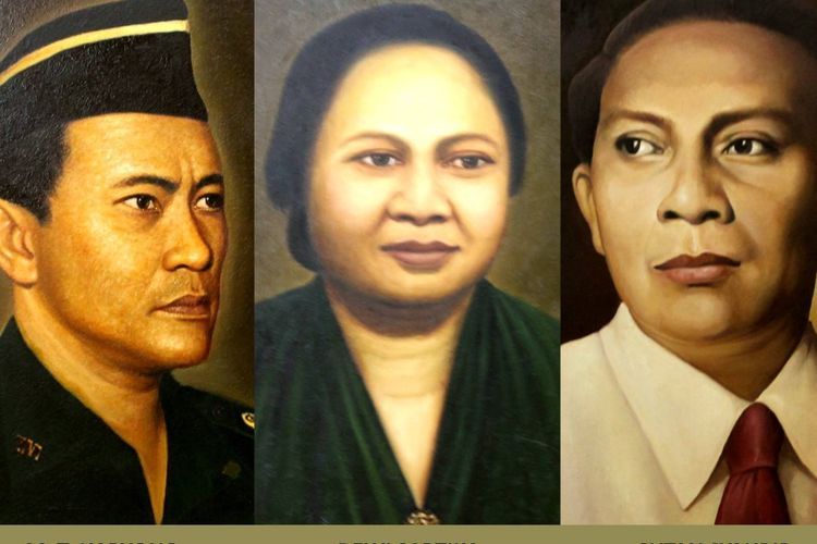 15 Nama-Nama Pahlawan Nasional Indonesia beserta Gambar Fotonya