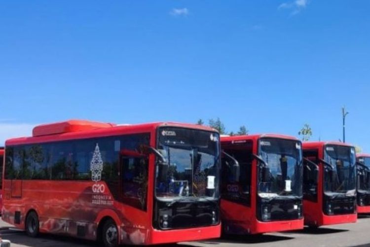Dukung Kesuksesan G20 Bali, DAMRI Siap Operasikan 24 Unit Bus Listrik, Ini Rutenya!