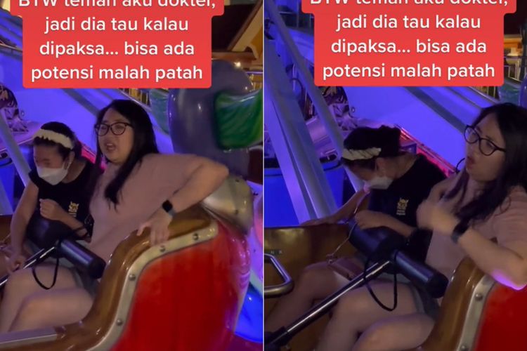 Ngeri! Wanita Ini Terjebak di Wahana Dufan Hampir Satu Jam, Ternyata Banyak yang Ngalami