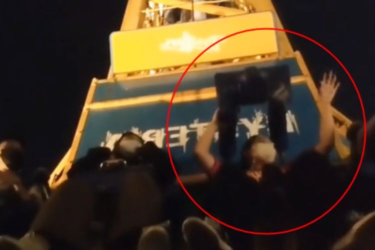 Momen Pengunjung Panik saat Naik Wahana Ekstrem, Pengaman Belum Siap tapi Sudah Mau Jalan