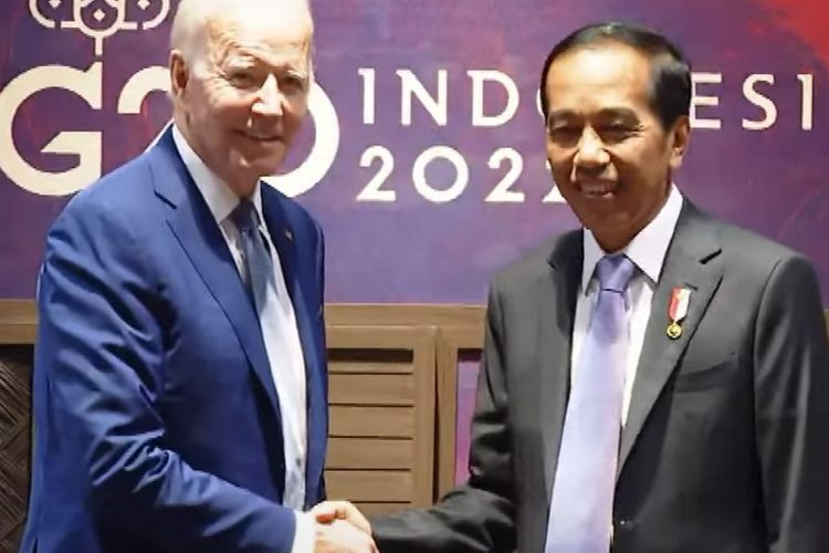 Bertemu Joe Biden, Presiden Jokowi: Selamat Datang di Bali