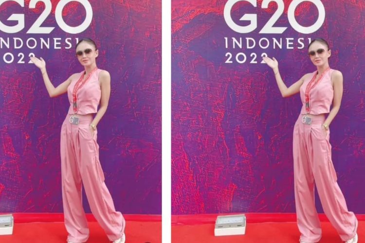 Body Imut Yuni Shara Jadi Sorotan di G20 Pake Outfit Pink: Awet Muda