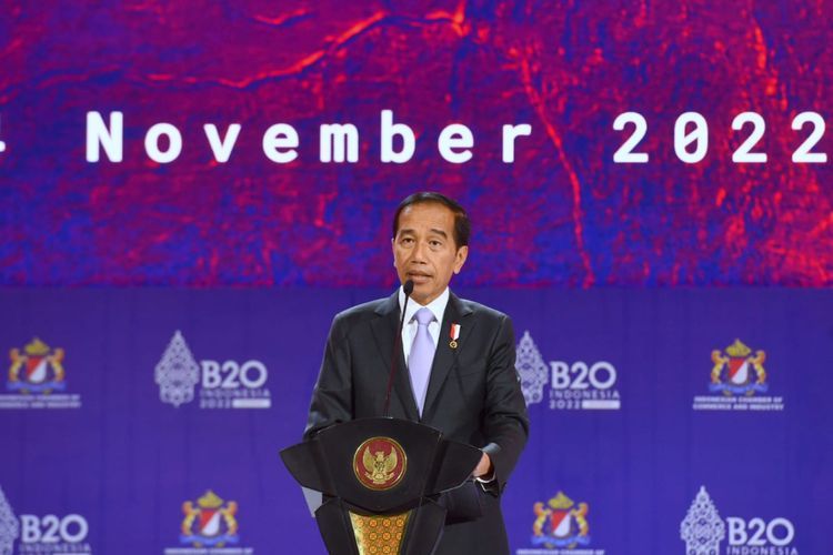 Presiden Jokowi Sebut 2,9 Miliar Penduduk Dunia Belum Terhubung ke Internet