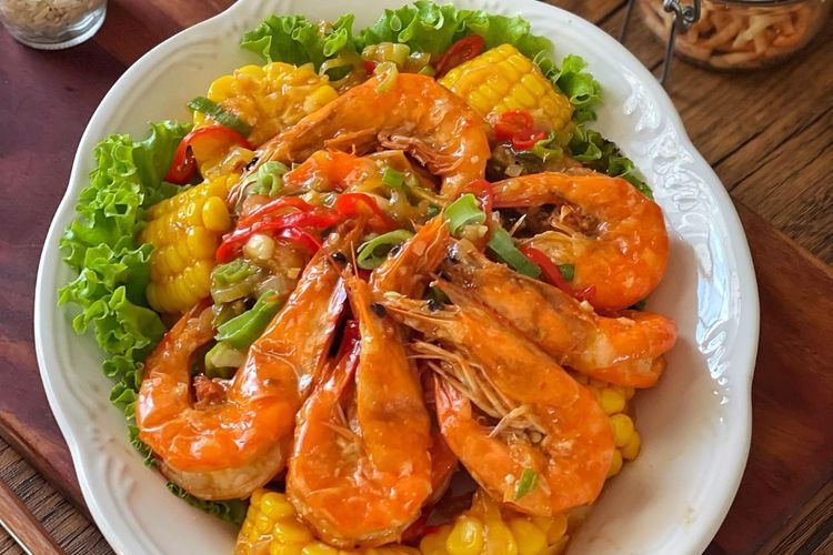 Resep Udang Asam Manis ala Restoran Seafood, Dijamin Enak!