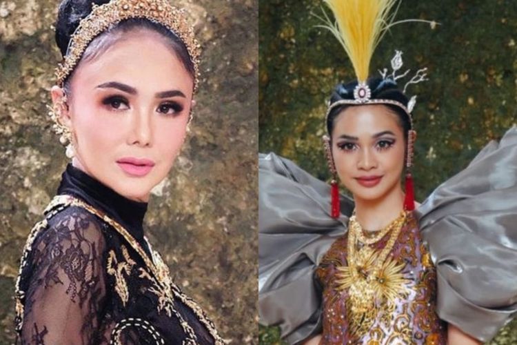 Karya Headpiece Rinaldy Yunardi Dipakai Yuni Shara dan Andien di KTT G20 Maknanya Indah
